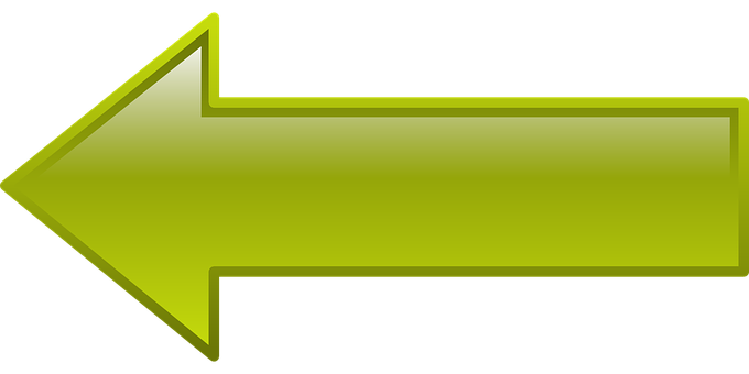 Green Left Arrow Graphic