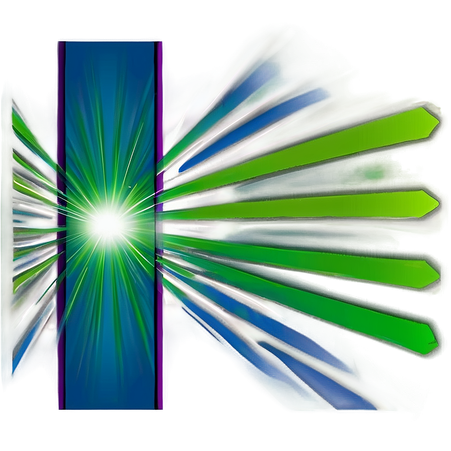 Green Light Burst Png Ulj