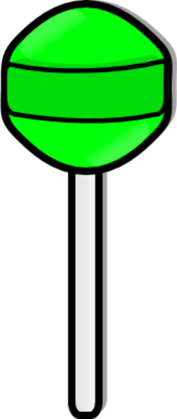 Lollipop Vector Clip Art - Green Lollipop Clipart, HD Png Download PNG image with a transparent background, free high-resolution download