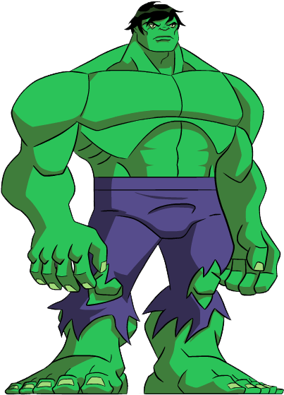 Green_ Muscular_ Animated_ Character