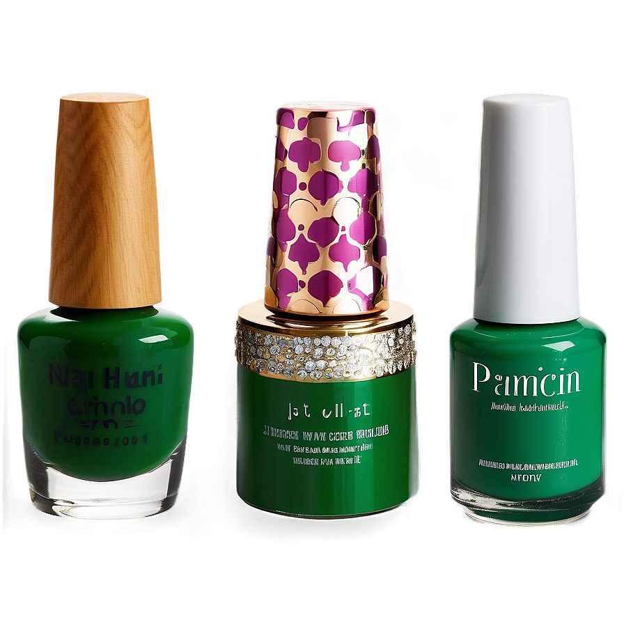 Green Nail Polish Png 22