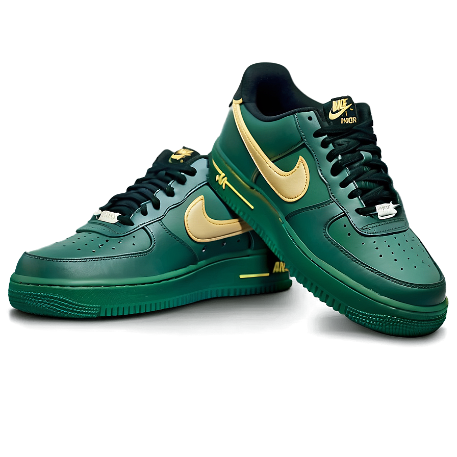 Green Nike Air Force 1 Png 06262024