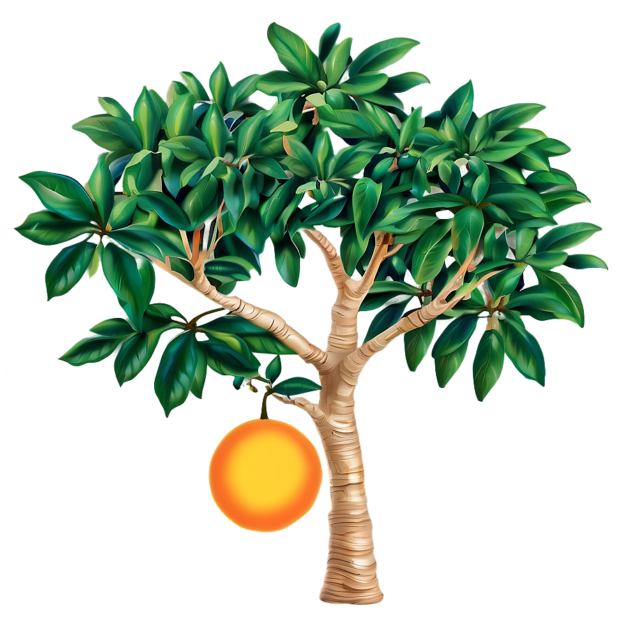 Green Orange Tree Png Aap21