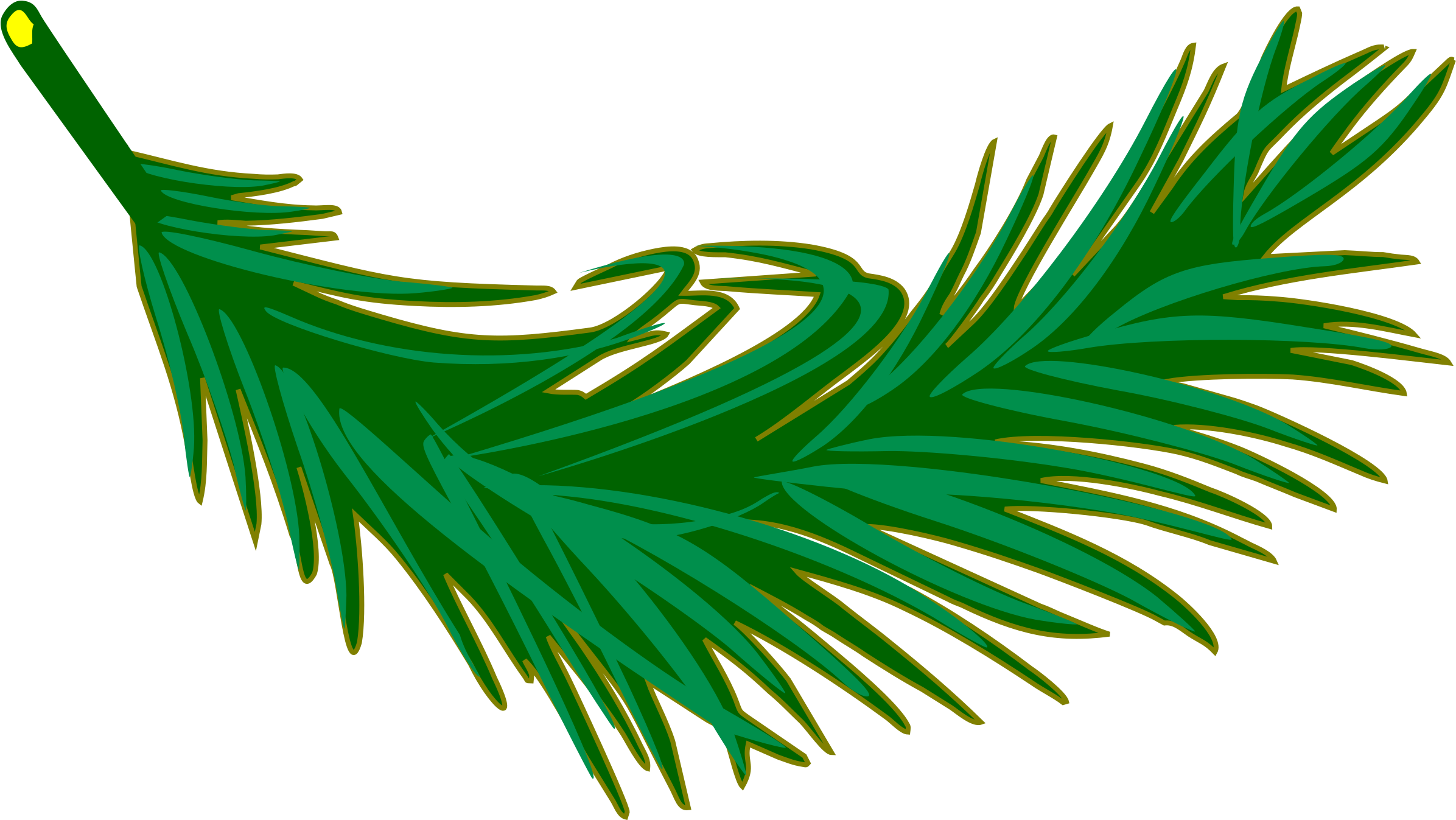 Palm Frond Clip Arts - Palm Leaves Clip Art, HD Png Download PNG with transparent background