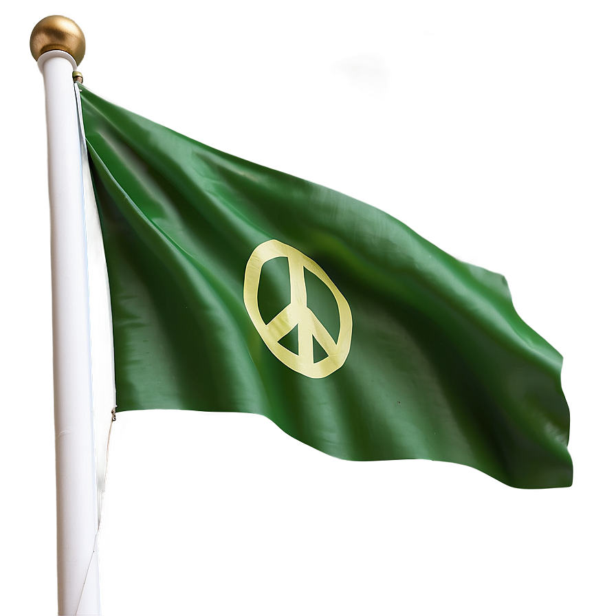 Green Peace Flag Png 79