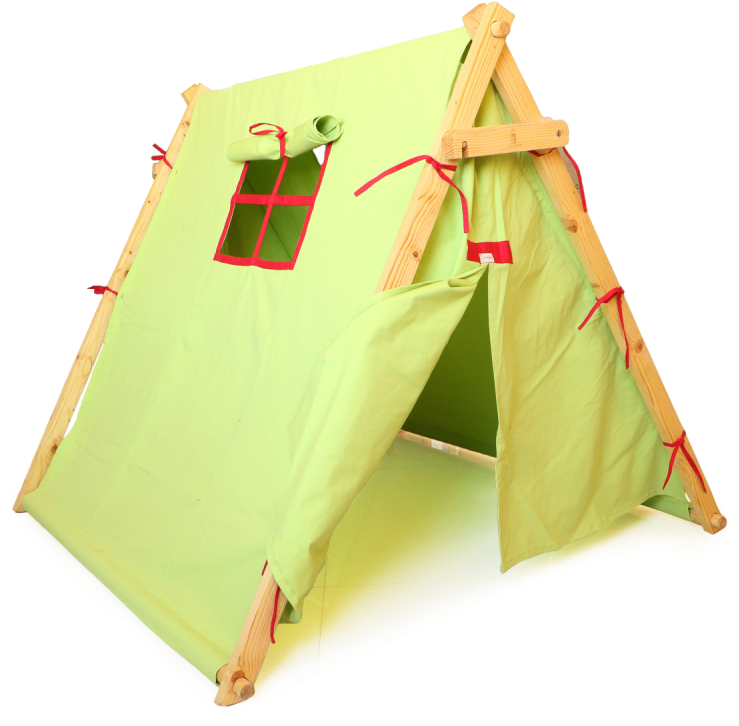 Green Tent Png Image - Tent House Images In Png, Transparent Png PNG with transparent background
