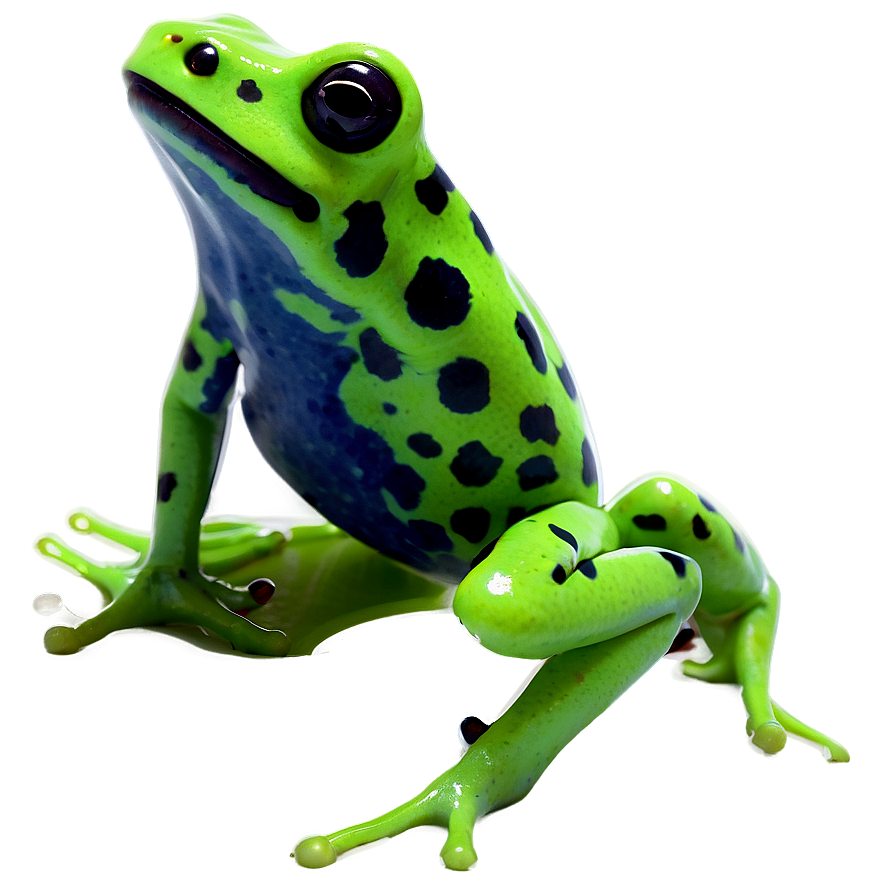 Green Poison Dart Frog Png 06132024