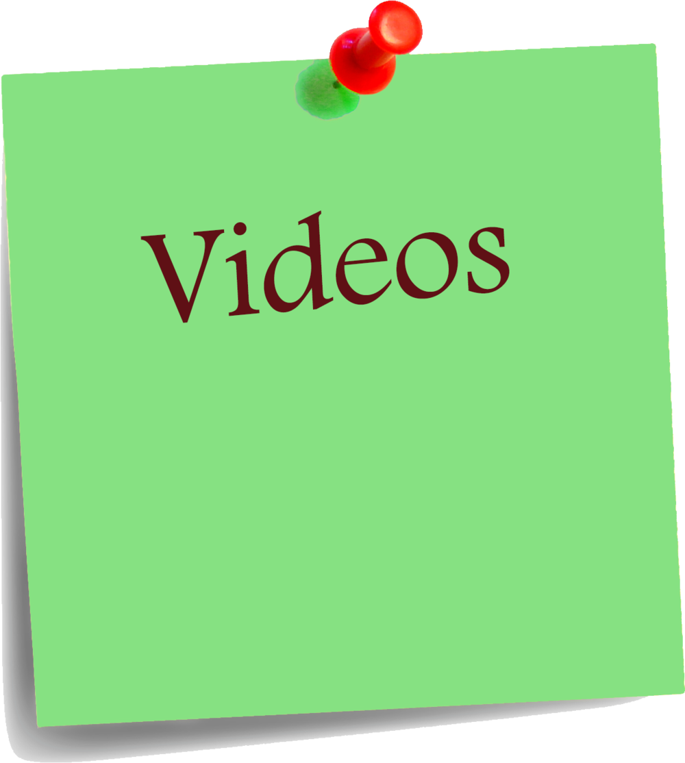 Green Post It Note Pinned Red Pushpin PNG with transparent background