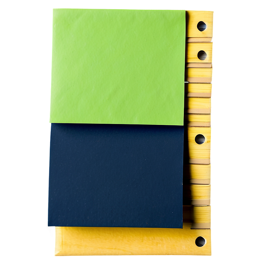 Green Post It PNG crp61 PNG with transparent background