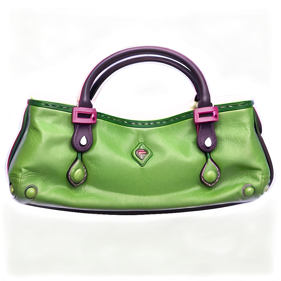 Green Purse Png 05242024