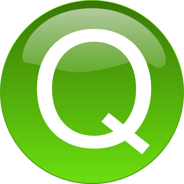 Green Q Icon