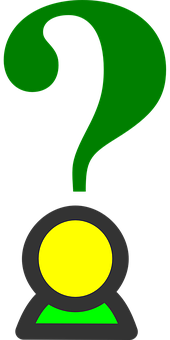 Green Question Mark Icon