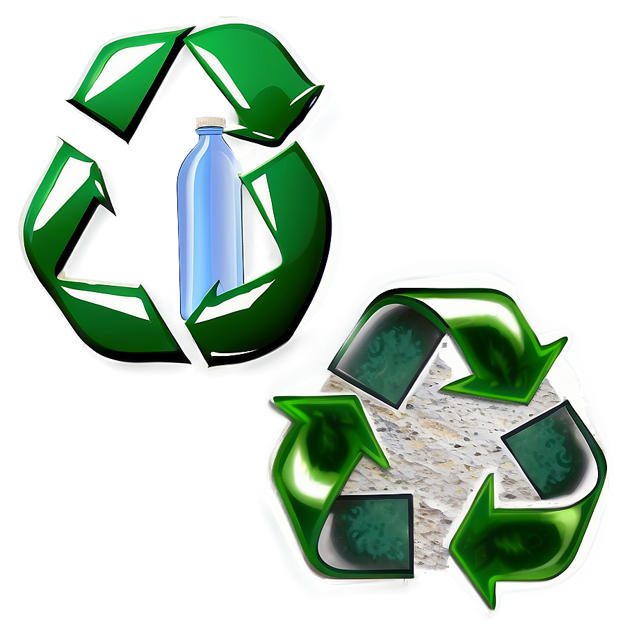 Green Recycle Sign Png Beh