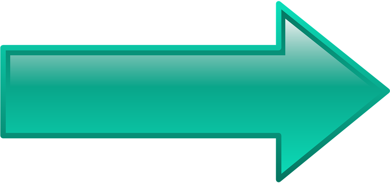 Green Right Arrow Icon PNG with transparent background