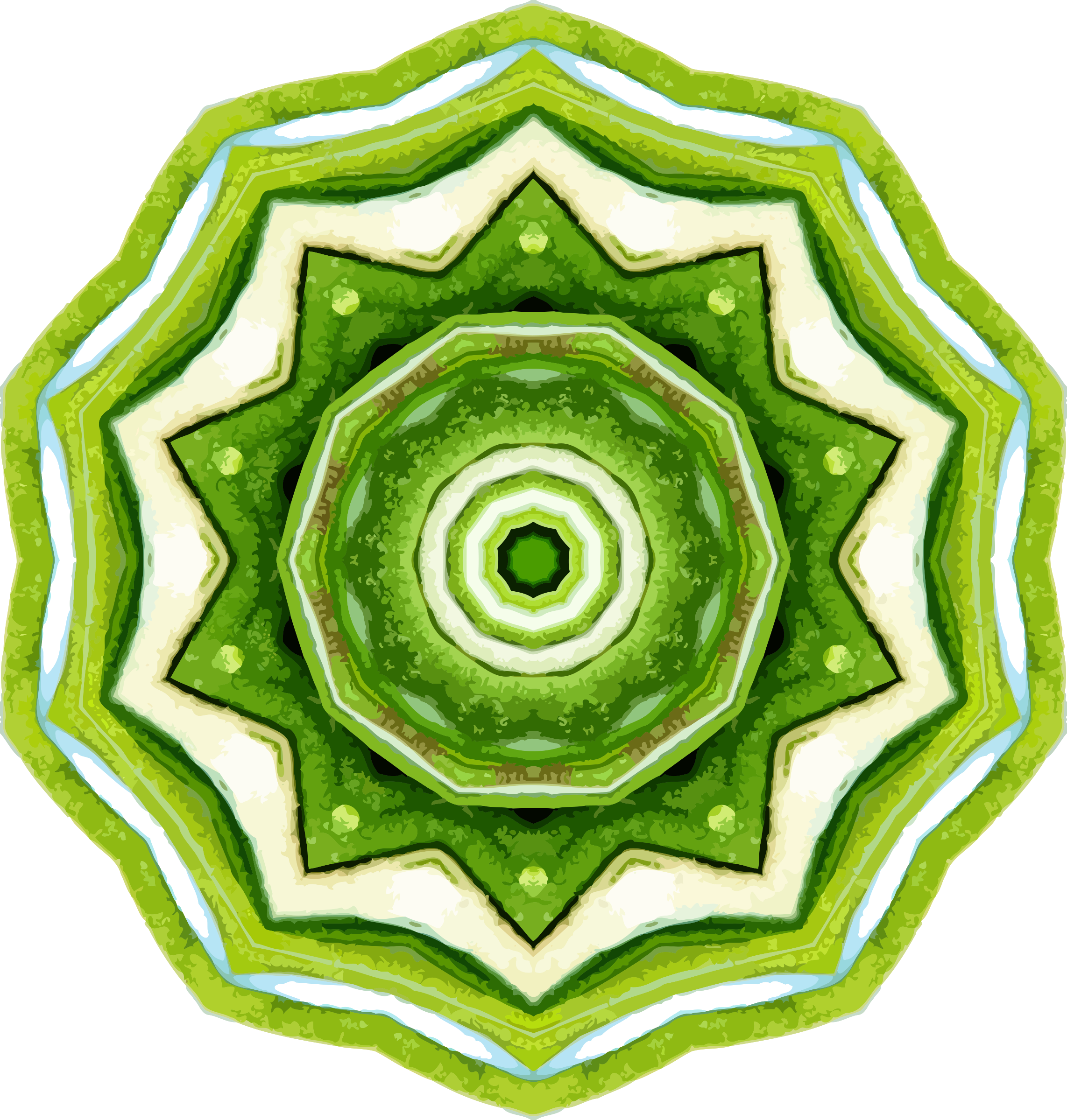 Rosemary Kaleidoscope 17 Clip Arts - Circle, HD Png Download PNG with transparent background