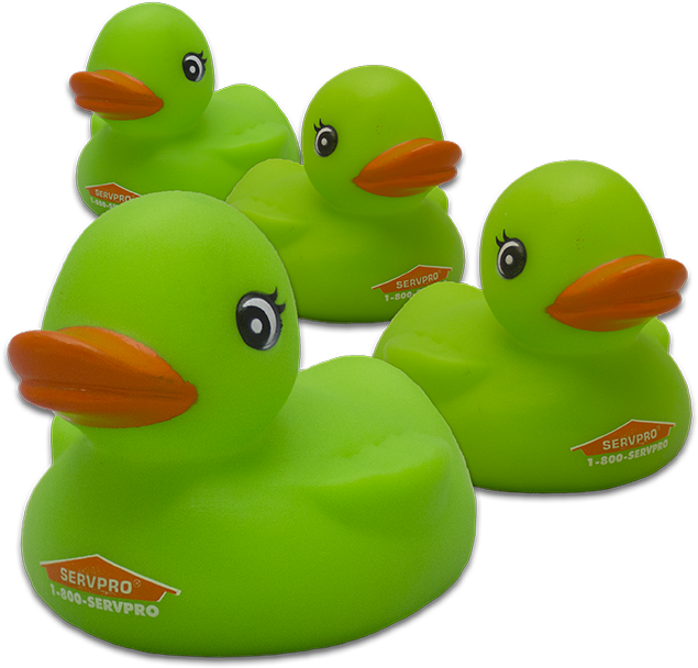 Green Rubber Ducks Branded Promotional Items.png