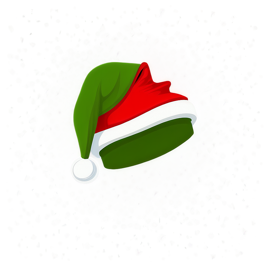 Green Santa Hat Vector Png 06282024