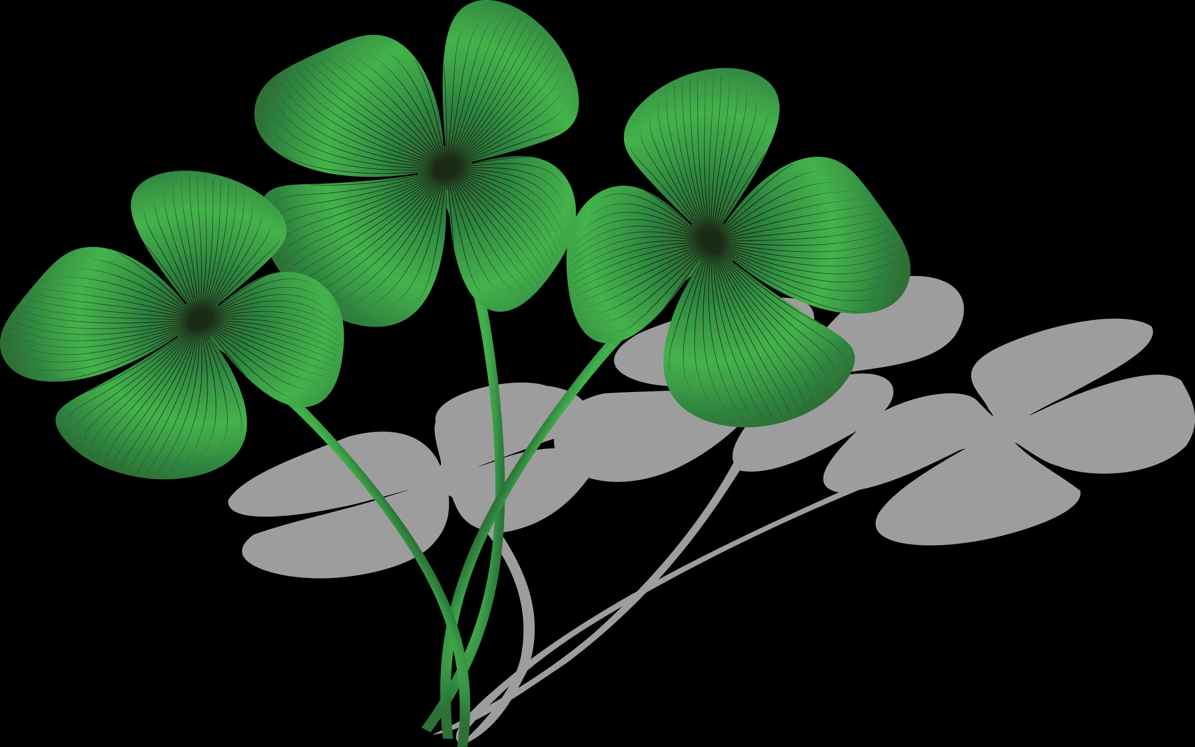 Green Shamrock Clipart