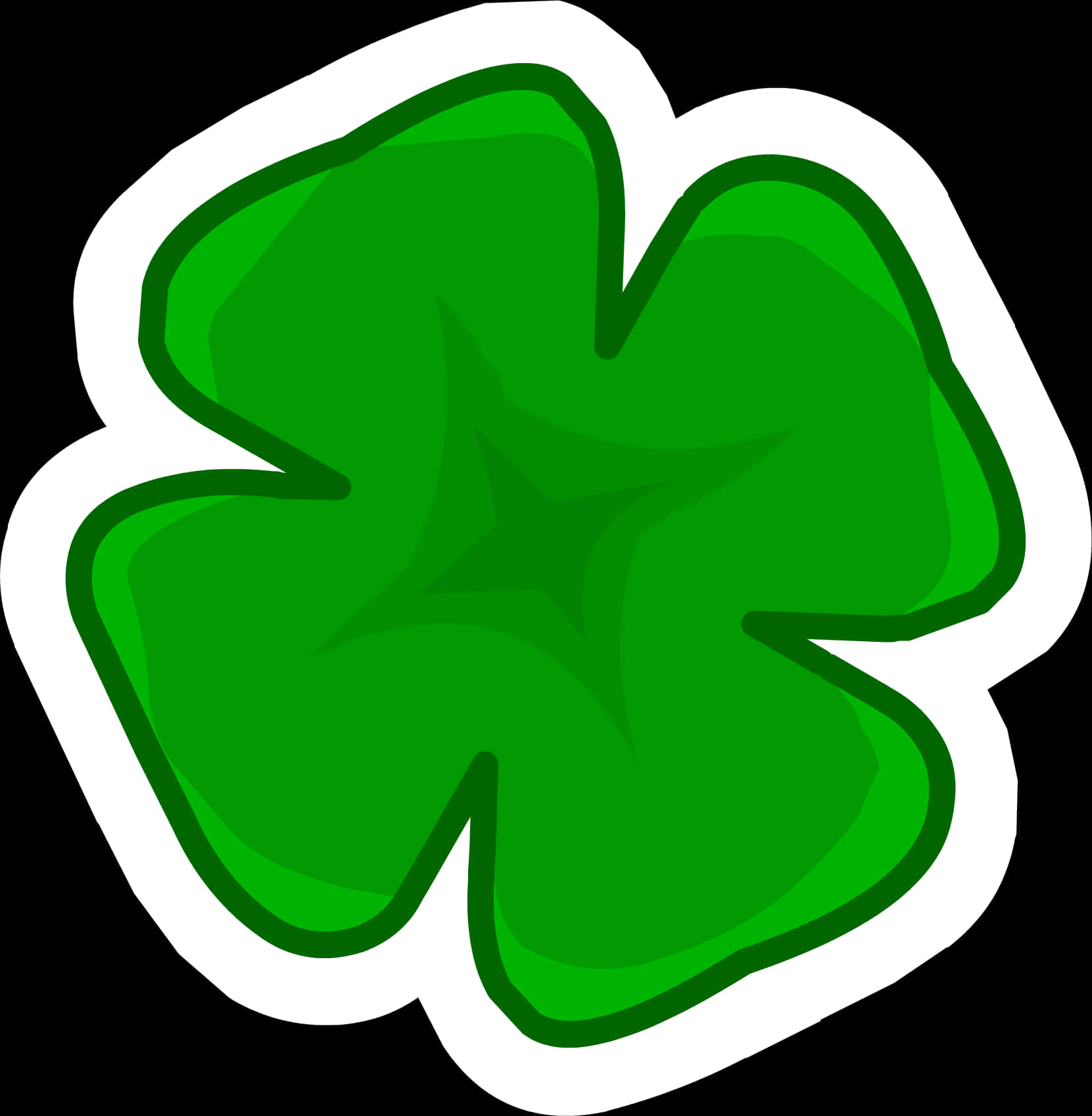 Green Shamrock Graphic