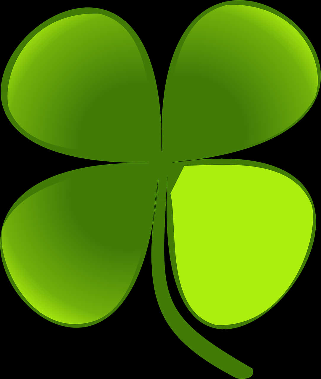 Four Leaf Clover Shamrock Plants Png Image - Shamrock Clip Art, Transparent Png PNG with transparent background