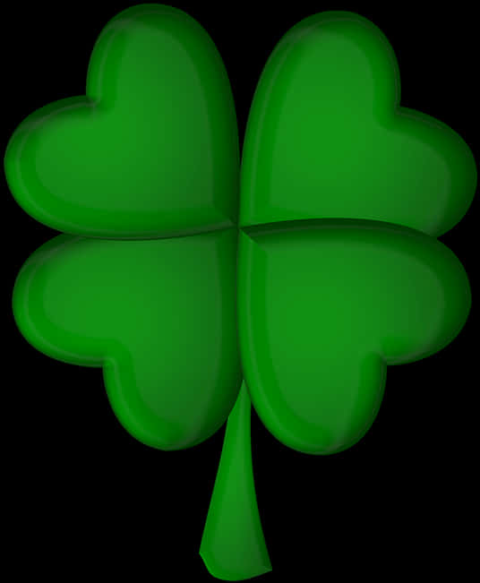 Green Shamrock Illustration