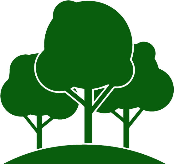 Landscape Icon - Transparent Background Trees Icon, HD Png Download PNG with transparent background