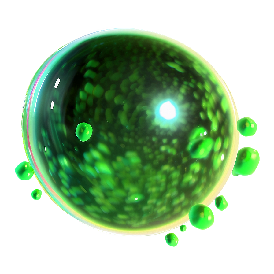 Green Slime Bubble Png 35