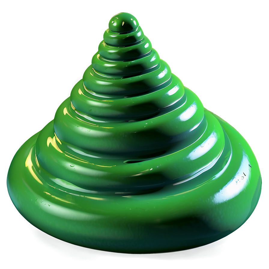 Green Slime Spiral Png 44