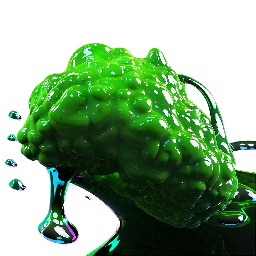 Green Slime Stream Png 37