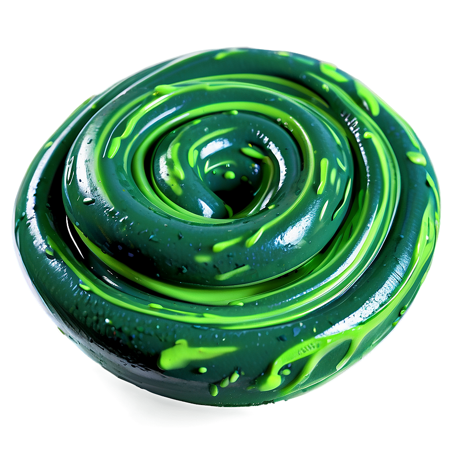 Green Slime Whirl Png Bbh21