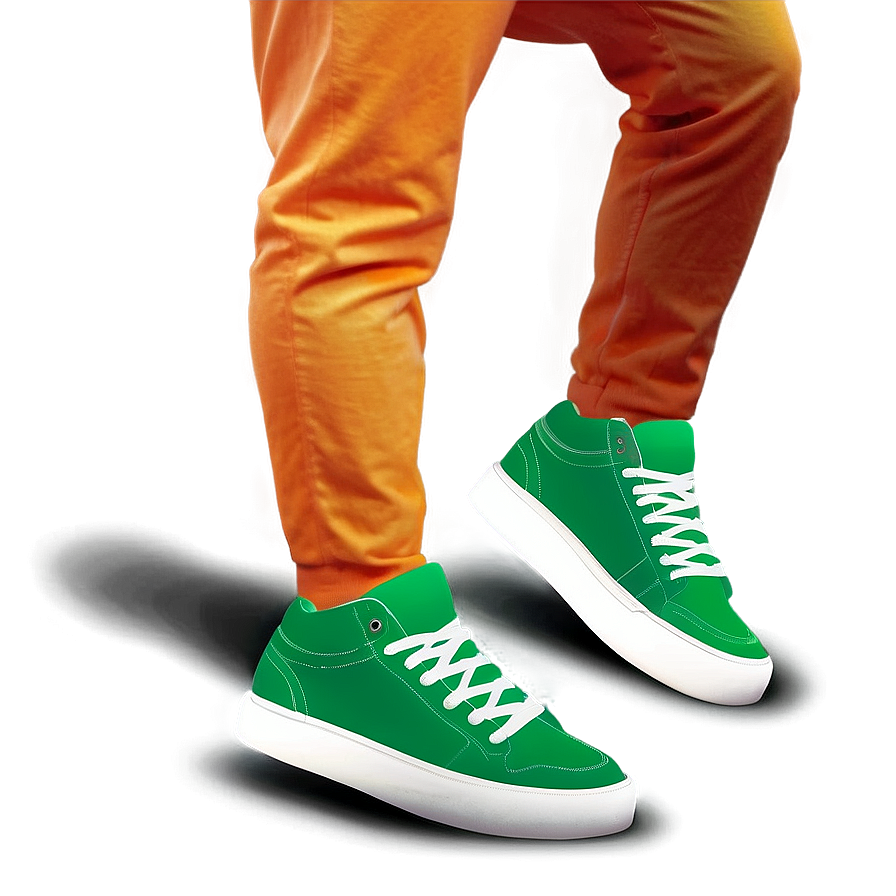 Green Sneakers Png 05242024