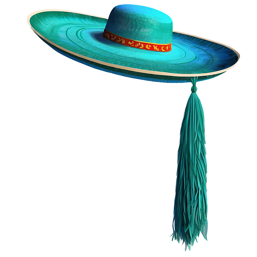 Green Sombrero Hat Png 06272024