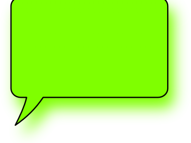 Green Speech Bubble Icon PNG image with a transparent background, free high-resolution download