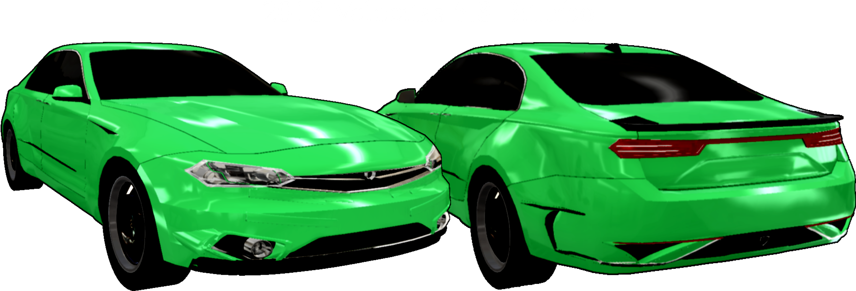 Green Sports Car H D2018 Velocitas