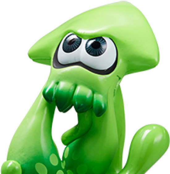 Amiibo Figures Splatoon Squid, HD Png Download PNG image with a transparent background, free high-resolution download