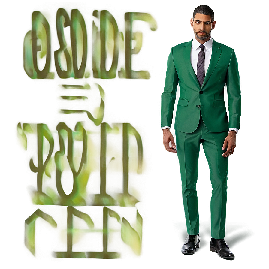 Green Suit Png Wff