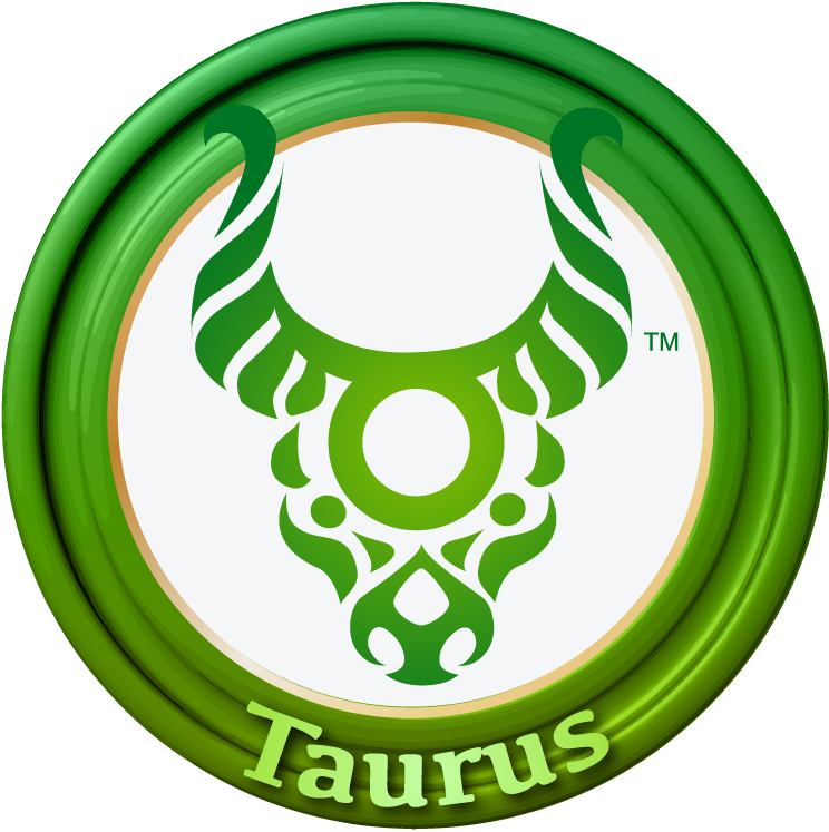 Zodiac Sign - Taurus - Taurus Sign Green, HD Png Download PNG with transparent background