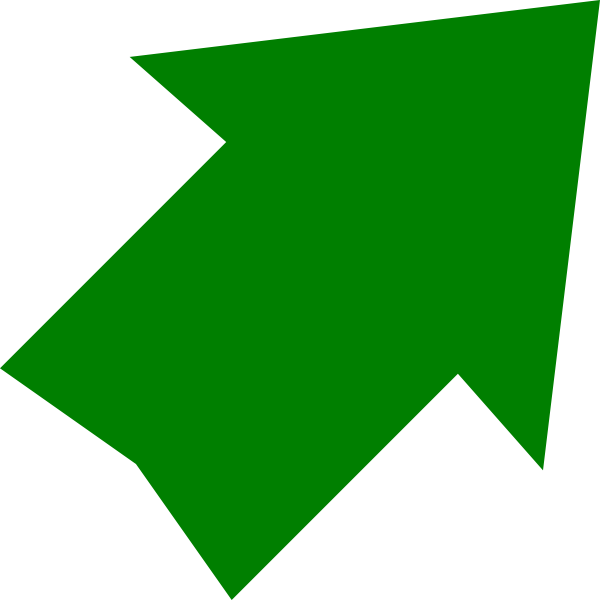 Green Up Arrow Graphic