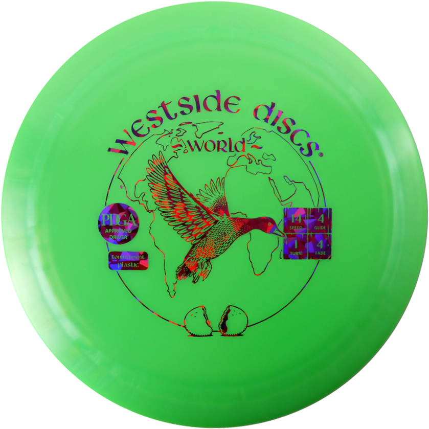 Green Westside Discs Frisbee