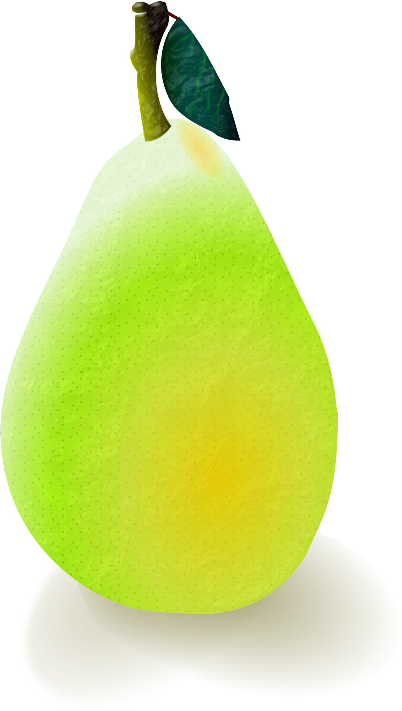 Pear Clip Arts - Neon Pear, HD Png Download PNG with transparent background