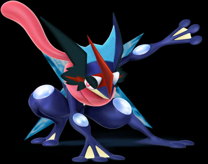 Greninja Pokemon Character Artwork