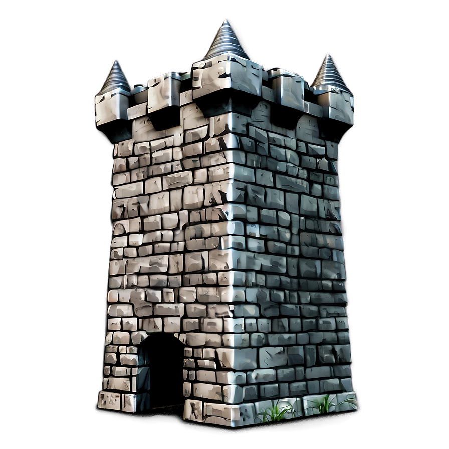 Grey Castle Tower Png Rfm89