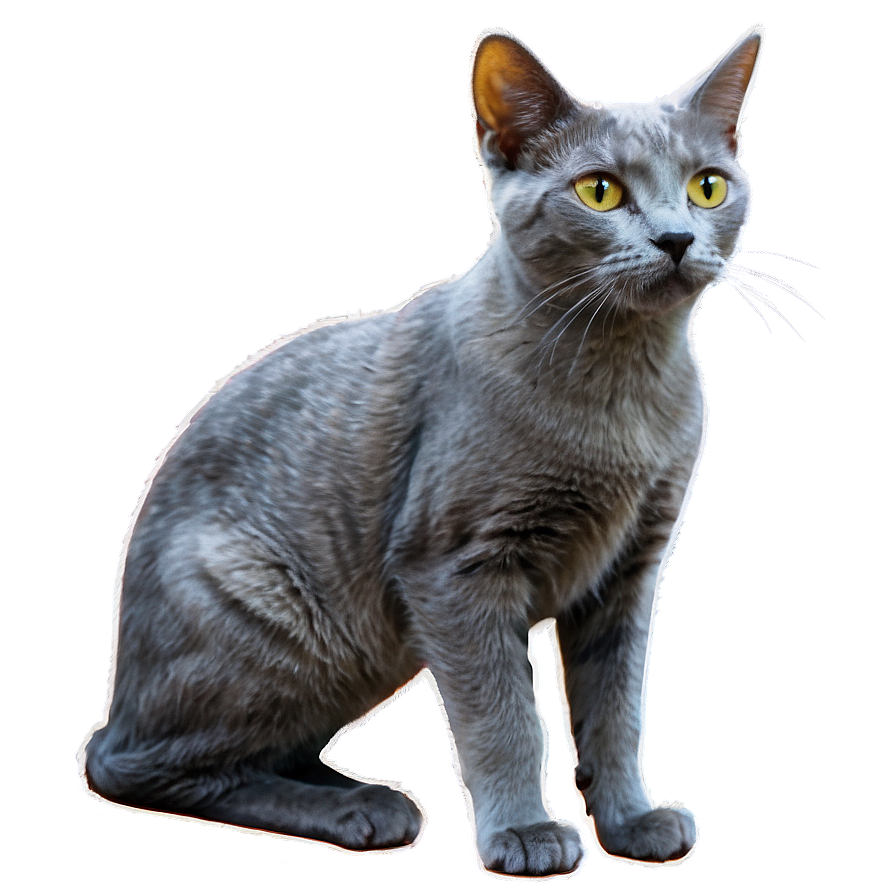 Grey Cat Png 69