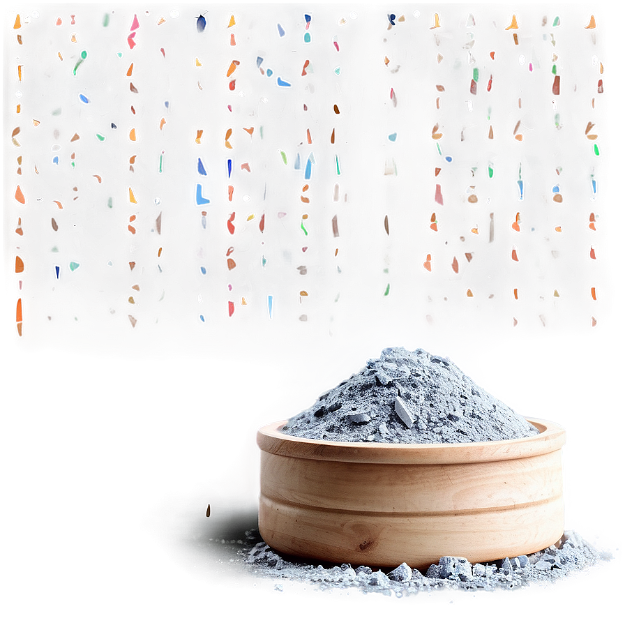 Grey Cement Powder PNG tco PNG with transparent background