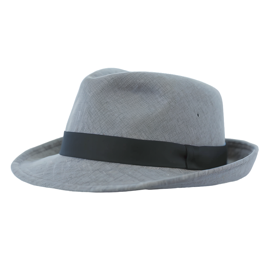 Grey Fedora Hat Png Lpv