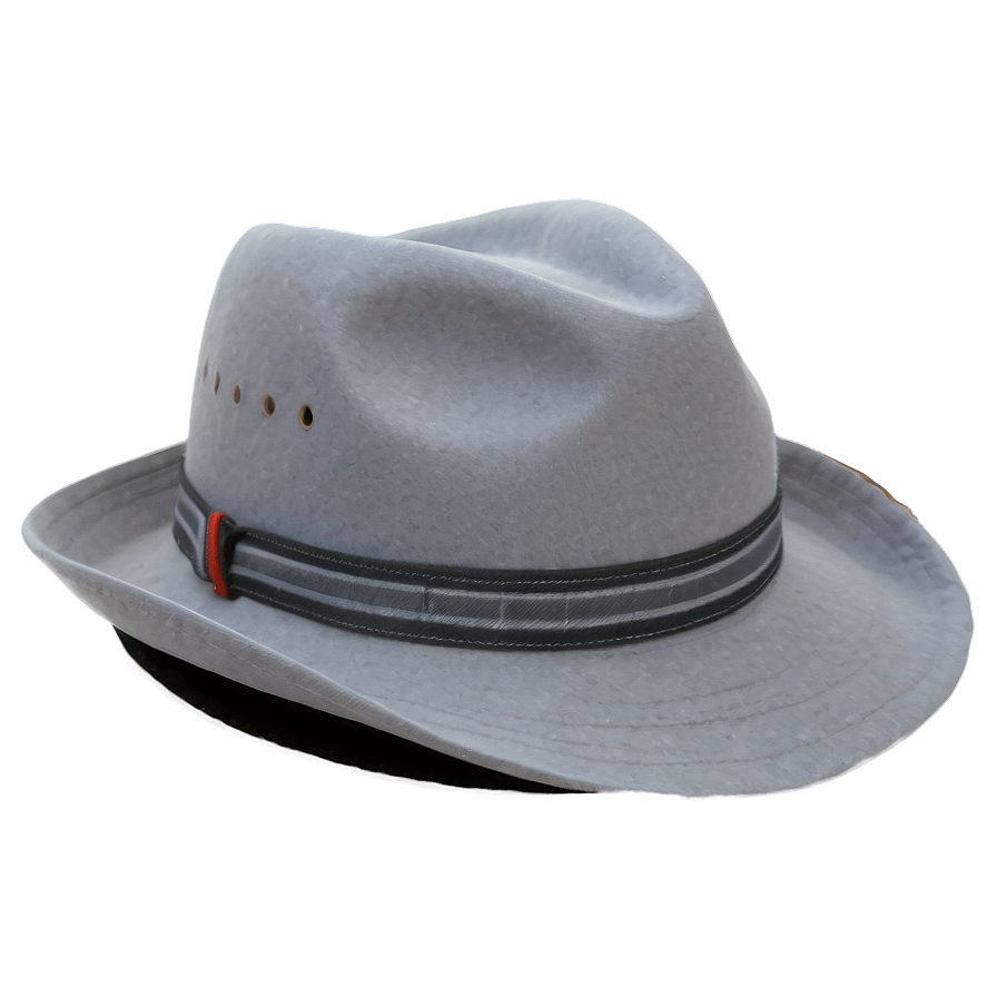 Grey Fedora Hat Png Pqq