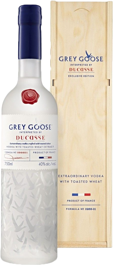 Grey Goose Ducasse Vodka Bottle