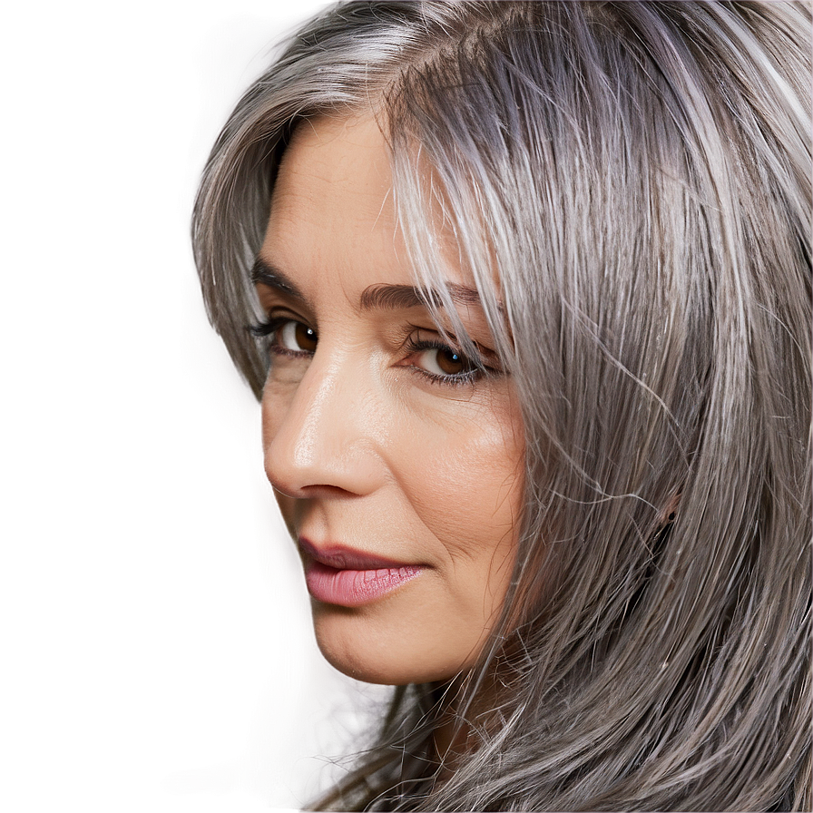 Grey Hair Care Tips Png Qus