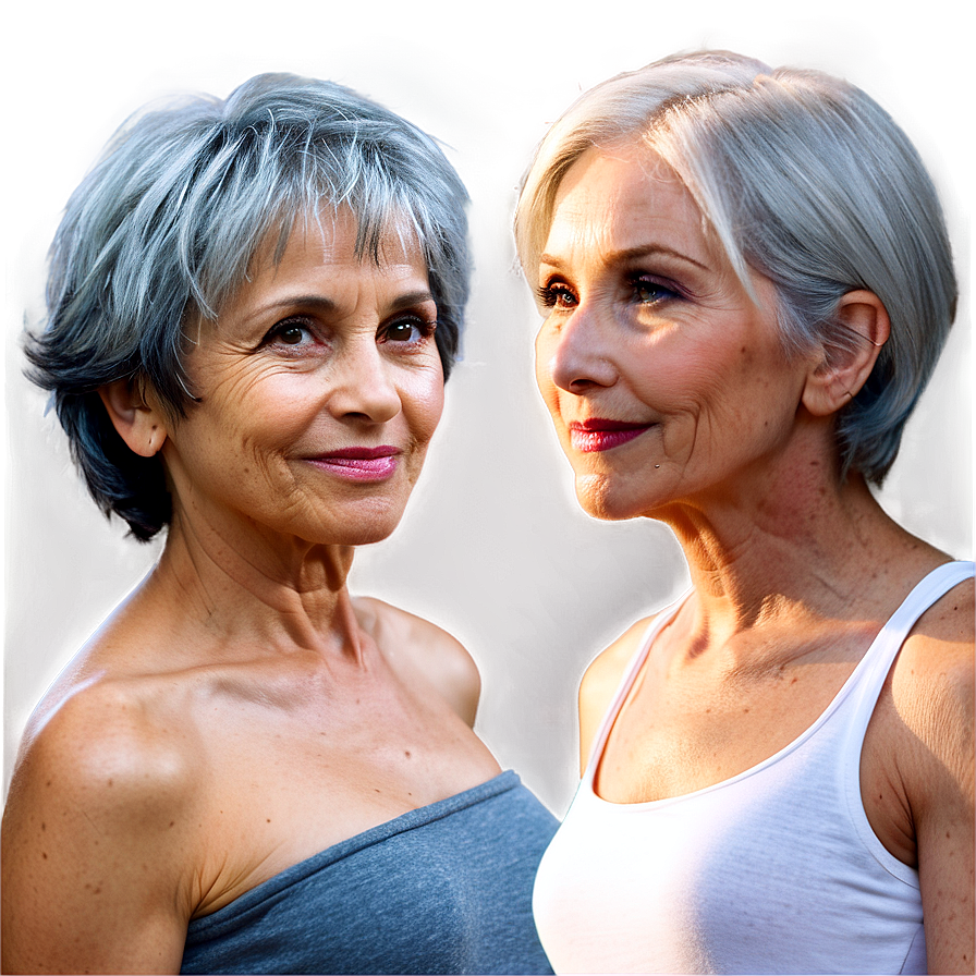 Grey Hair Evolution Png Knl