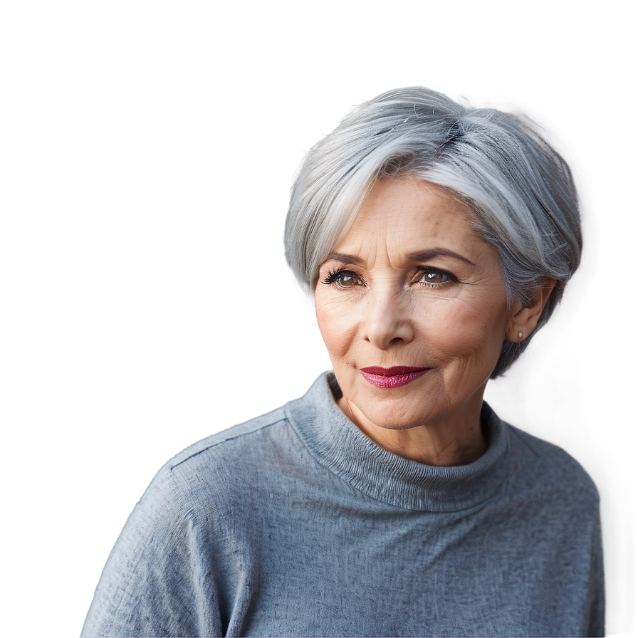 Grey Hair For Every Age Png Eqq